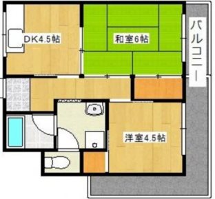 サンゼン山手ハイツの間取り