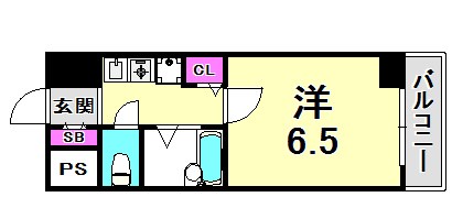 ドミール橘の間取り