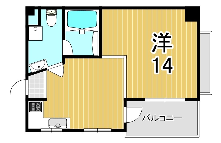 神戸マンションの間取り