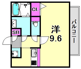 エストゥディオ７３の間取り