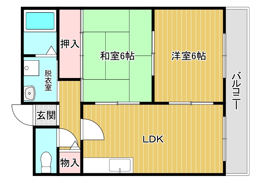 ルミエール住吉の間取り