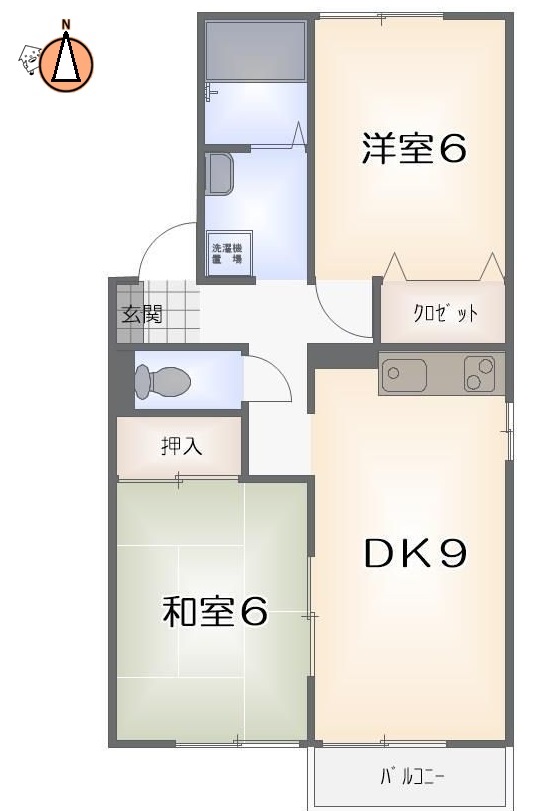 マイファミールCの間取り