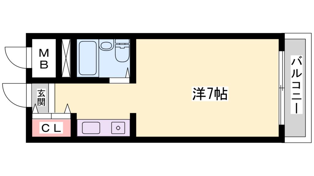 プリメゾン東加古川駅前の間取り