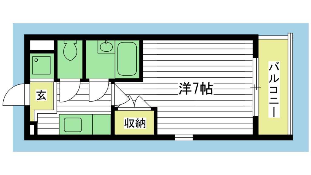 サンロード・スクエア・ショウワの間取り