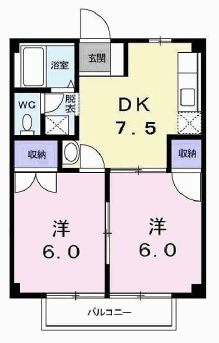 ロイヤルシャルムの間取り