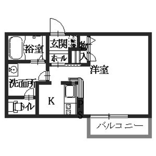 シャーメゾンMの間取り