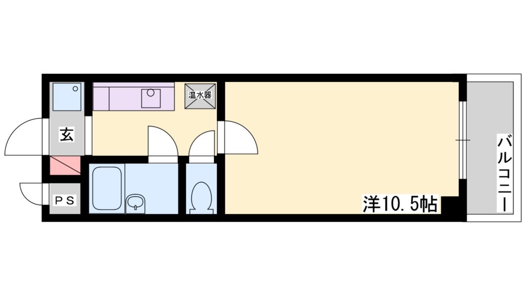 第二ライフマンションの間取り