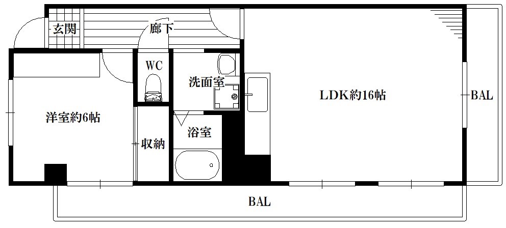 東邦パレスの間取り