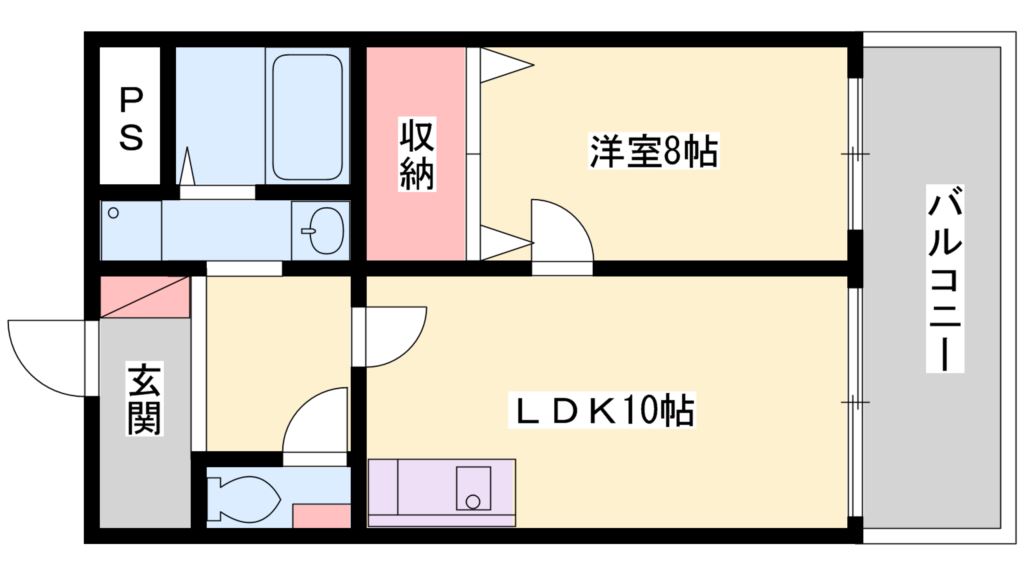 サンスプラッシュの間取り