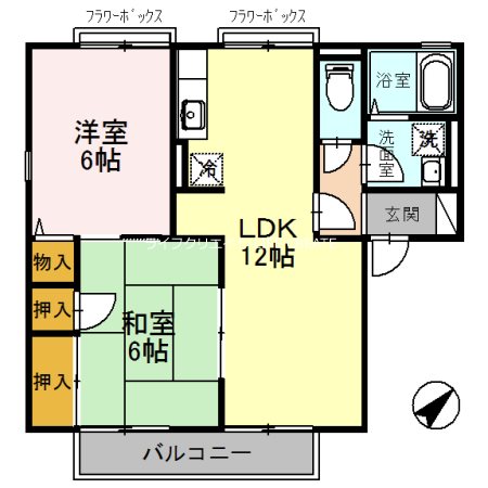 サティ宝殿の間取り