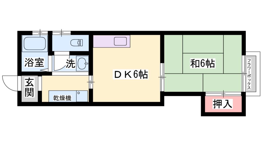 オープスV曽爾の間取り