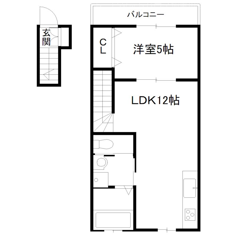 アンダンテ加古川本町の間取り