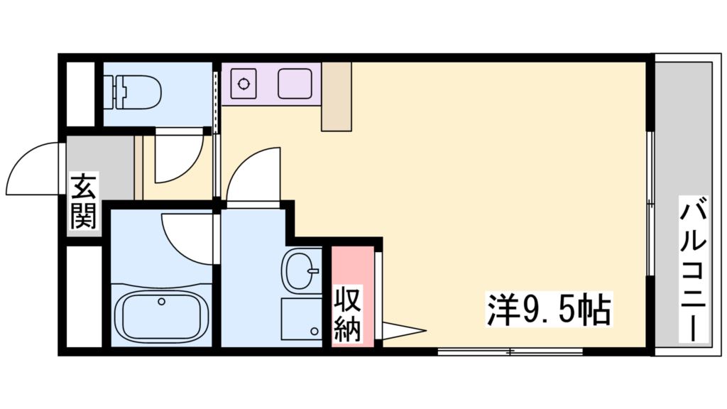 ソフィア21溝之口2の間取り