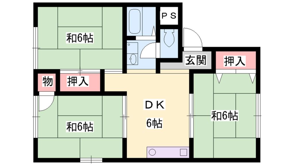 佐藤ハイツの間取り