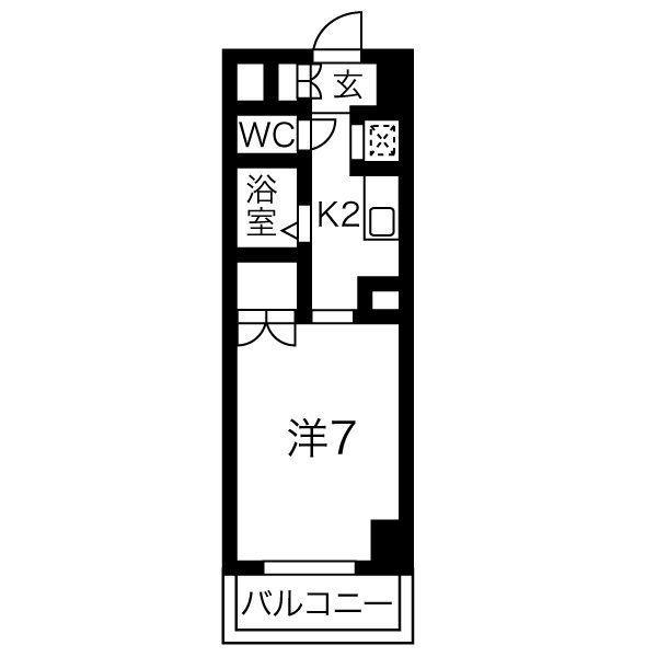 エトワール八戸第2の間取り