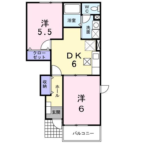 アヴェニールの間取り