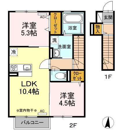 シャルマンの間取り