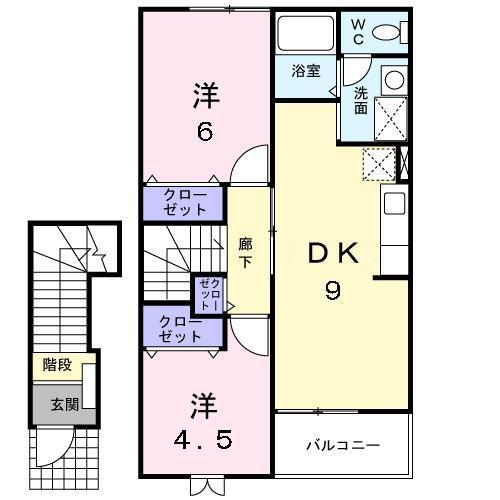 アルトピアーノの間取り