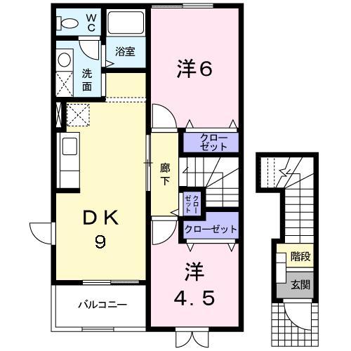 レインボーヒルズの間取り