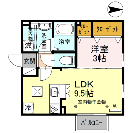 シャンピオナの間取り