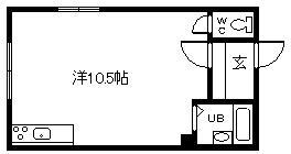 カネカハイツの間取り