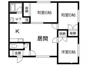 タケイチハイツAの間取り