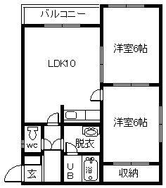 ビッグマンション5の間取り