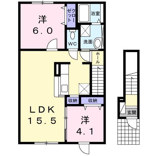 スライブの間取り