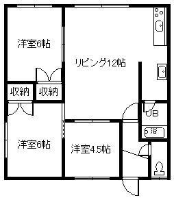 イトウマンションの間取り