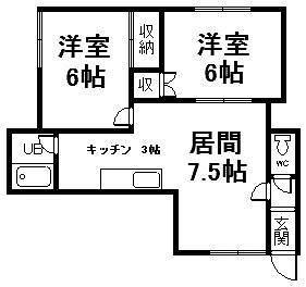 カレントハウスの間取り