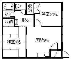 リバーシティの間取り