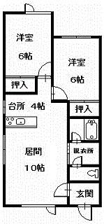 vieアブニールの間取り