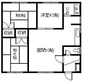 島影マンションの間取り