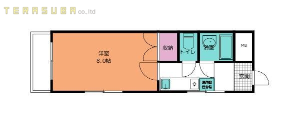 エーデル桜ヶ丘の間取り