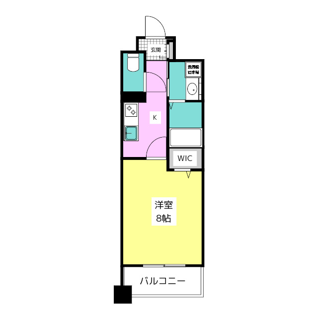 Caisse大橋の間取り