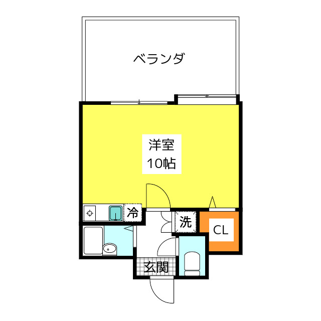 フォステリア大橋の間取り