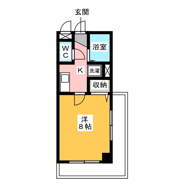 ジュネス井尻駅前の間取り