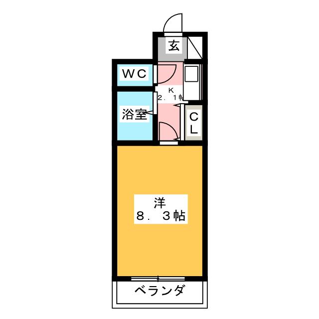 シャルム平尾の間取り