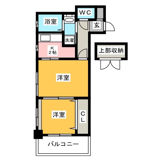 エステートモア平尾倶楽部の間取り