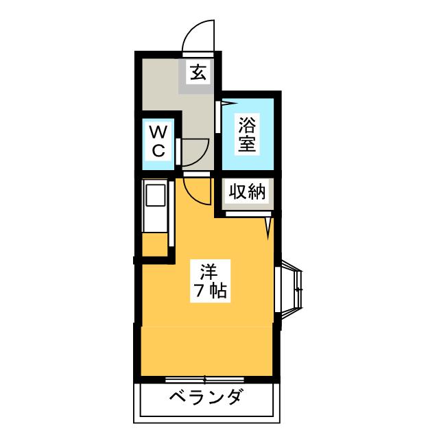 ライベストコート薬院の間取り