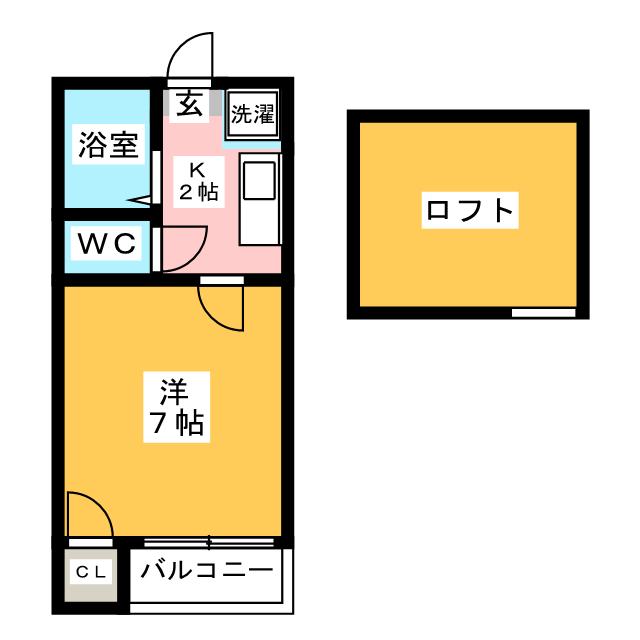 アデッソ井尻の間取り