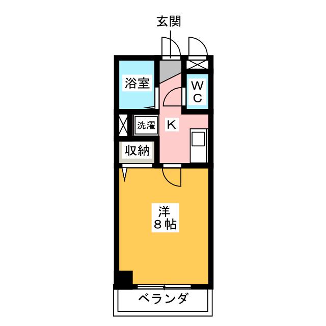 ジュネス井尻駅前の間取り