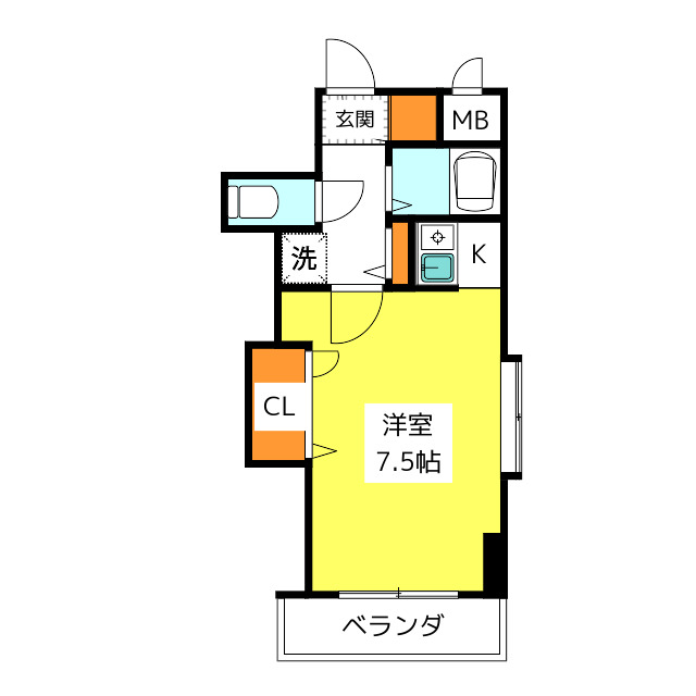 セントレージ大橋の間取り