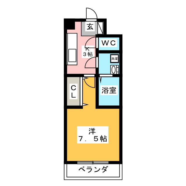 アムールメゾンの間取り