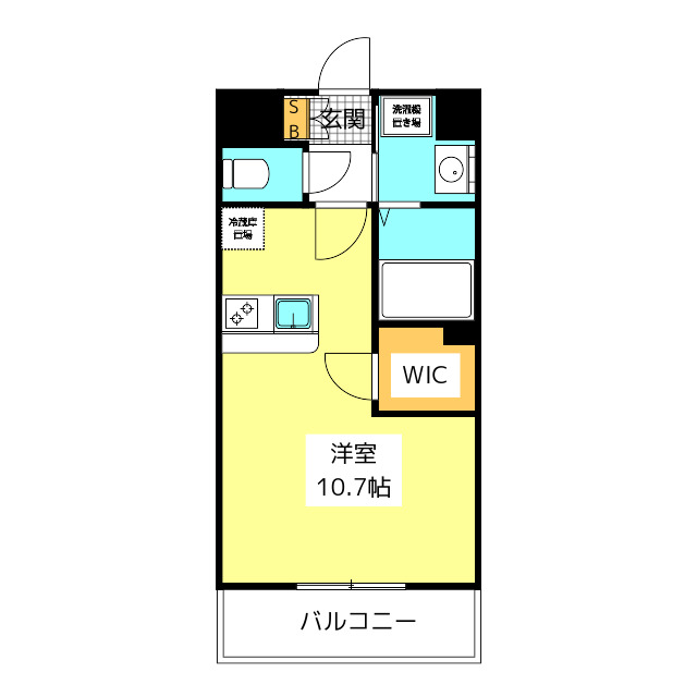 ＬＩＢＴＨ平尾ＩＩの間取り