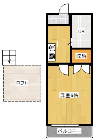 パレス戸坂桜東町の間取り