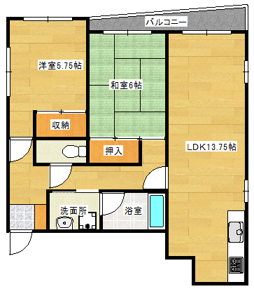 Sビル段原の間取り