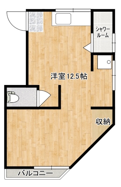 舟入マンションの間取り