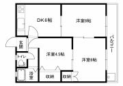 清水アパートの間取り