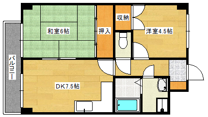 ヴィラミユキの間取り